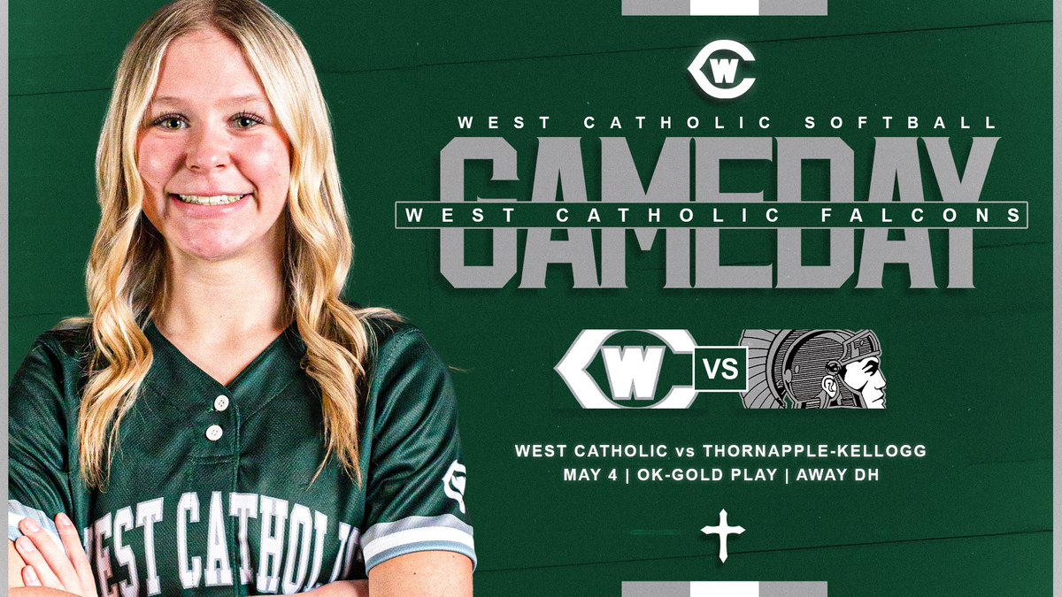 GR West Catholic Softball tweet media