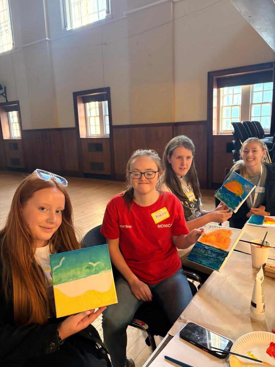 AwareScotland's tweet photo. Brilliant Art &amp; Dance session last week 🎨💃

Loads of young people creating great artwork, welcoming Martha for her first session, and finishing with a full music video 🎬

Creative, fun, and exactly what AWARE is all about https://t.co/NH4kzjYtcm