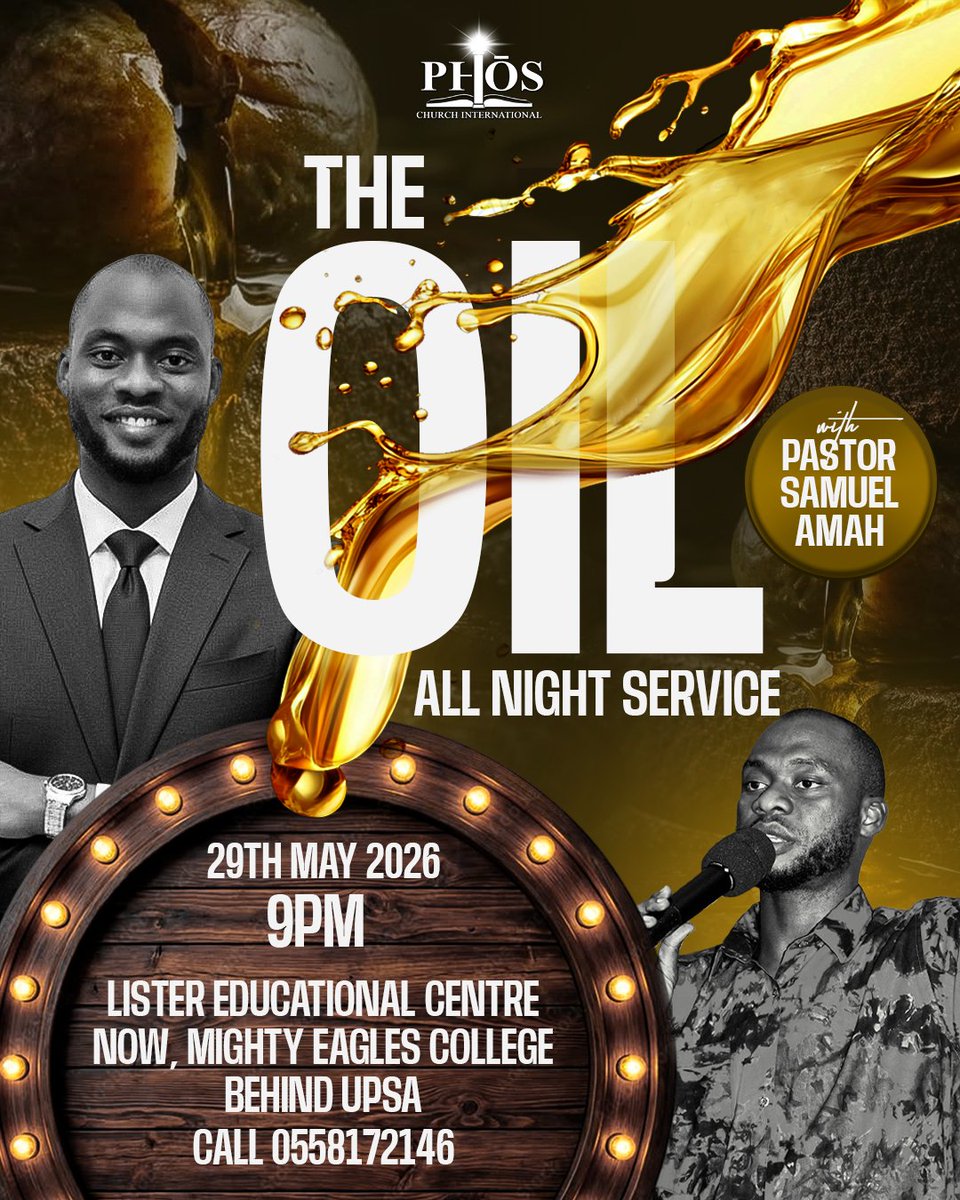 thephoschurch's tweet photo. THE OIL—THE ANOINTING! You cannot afford to miss the incredible blessings, healing, breakthroughs, and new beginnings that await us at the end of this month. Come and experience it firsthand. 🔥🪔

#theOIL #AllNightService 
#PhōsChurchInternational 
#LightingTheWorld https://t.co/nXiBSQpJlc