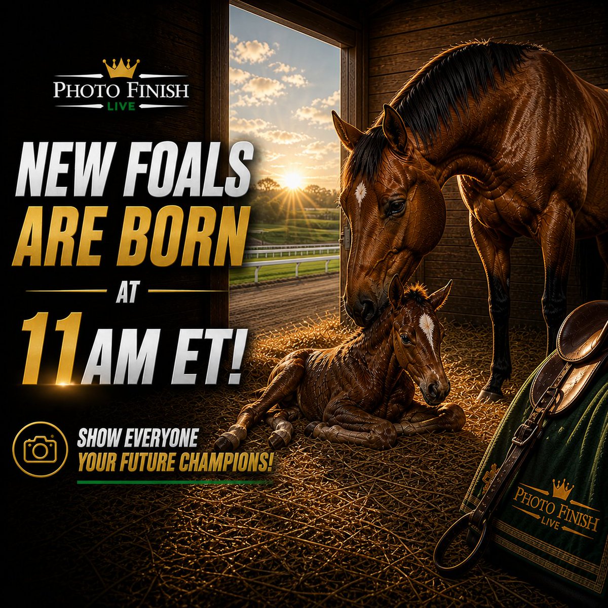 Photo Finish™ LIVE 🐎 Virtual Horse Racing tweet media