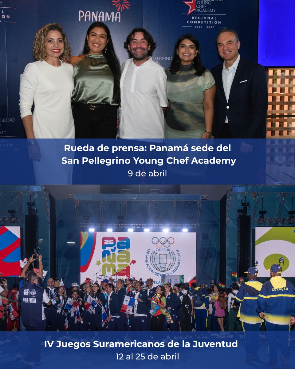 promtur_panama's tweet photo. Abril fue un mes de acción para Panamá 🇵🇦🌎

Ferias internacionales, congresos, eventos académicos y promoción en mercados clave marcaron la agenda del mes.

#VisitPanama #Panamá #TurismoDeReuniones https://t.co/lsd3CbjUXu