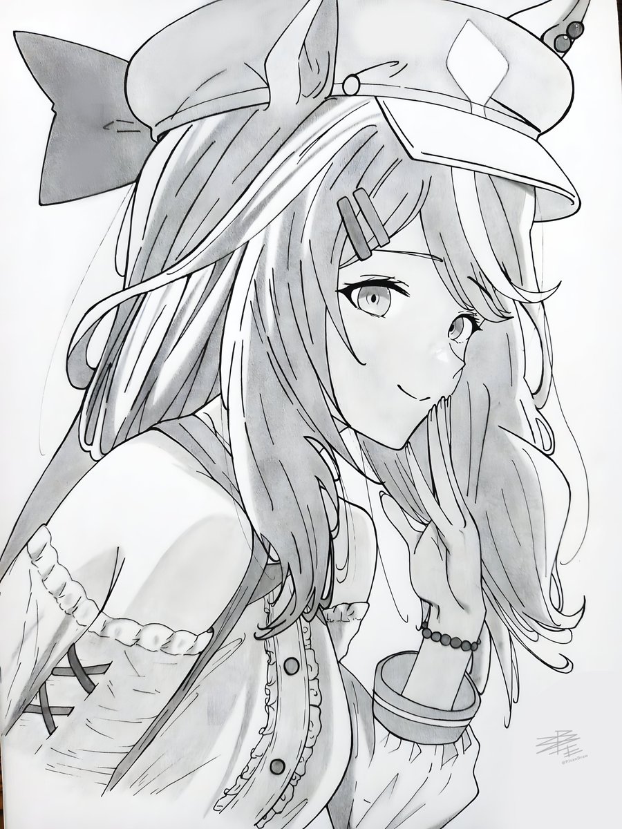 PJcanDraw's tweet photo. MAMBO.....
#umamusume #art #artist #game #manbo #traditionalart #anime #animeart https://t.co/n7DiVLfd3s