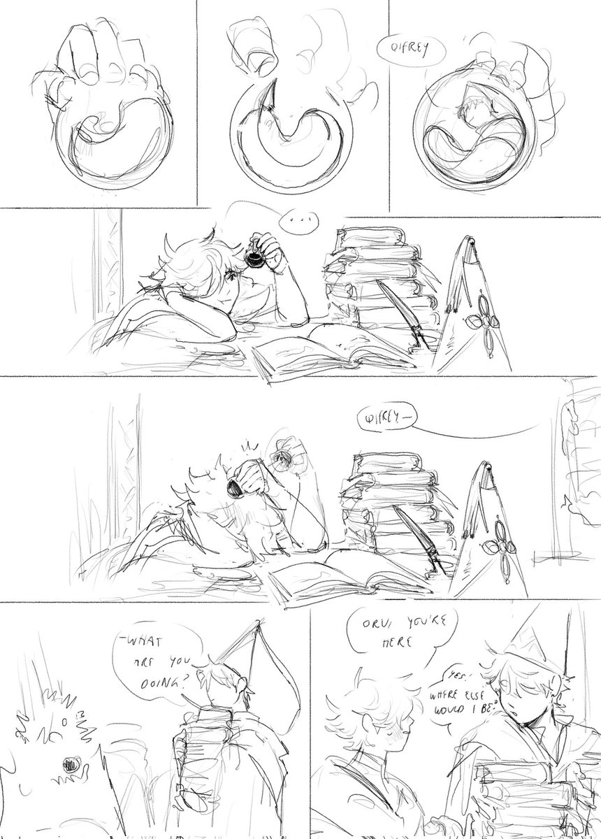 Alsoooo,,,,, more wip's... 
brain pls..let me finish just one thing 