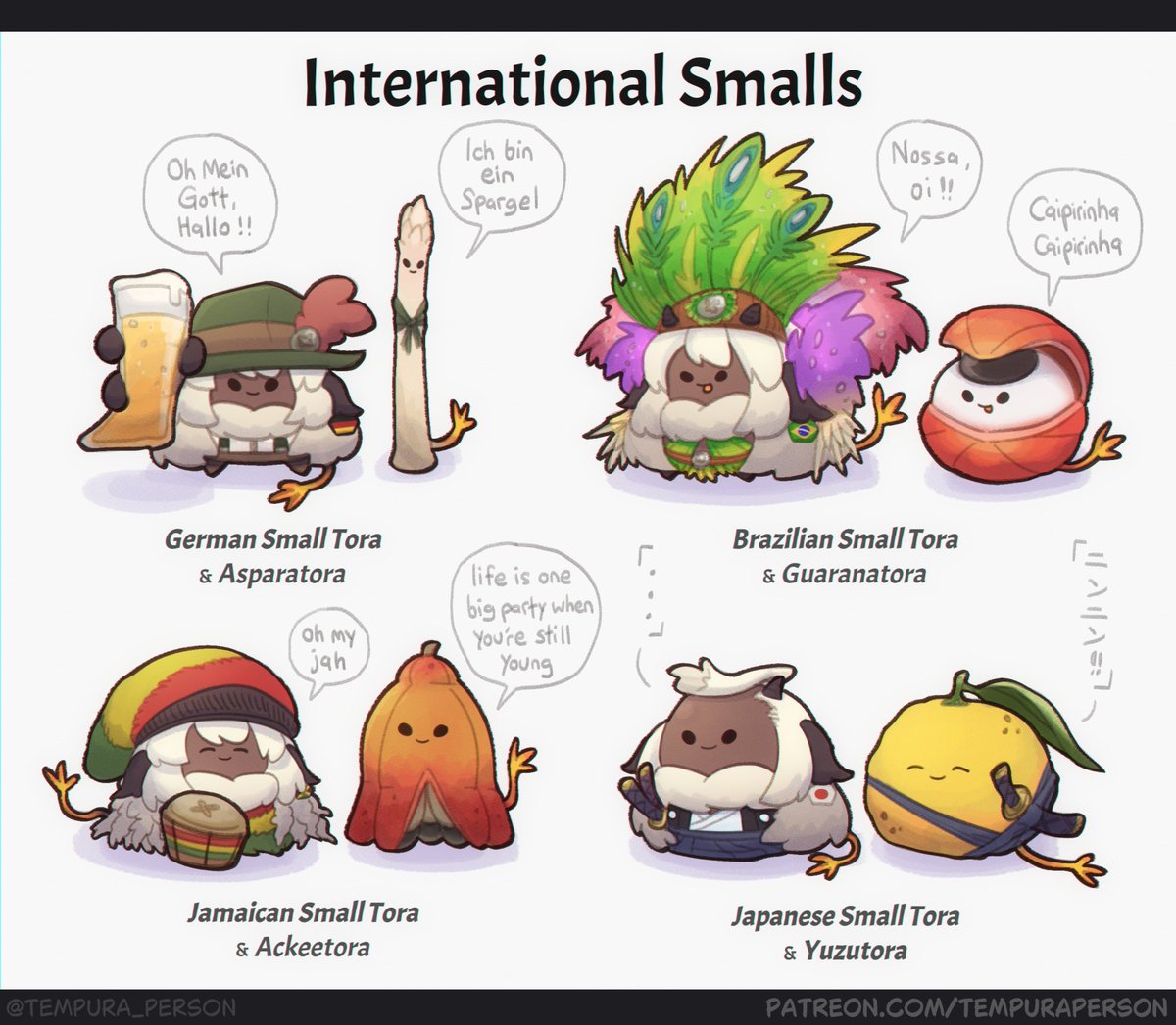 How would your country's Smalls be like? 🌍🤔 