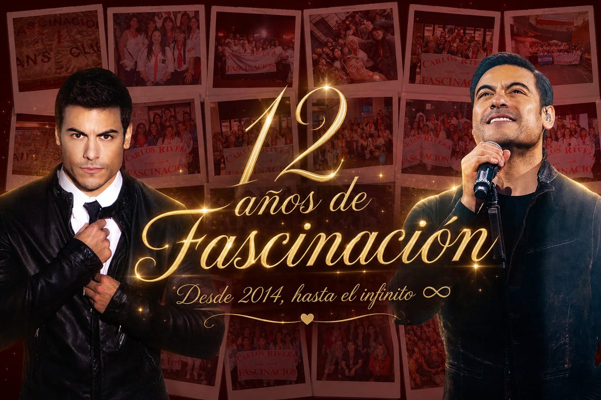 FascinacionFC's tweet photo. Desde el primer momento en que @_CarlosRivera  pisó suelo argentino, Fascinación estuvo presente. En la primera colaboración, en cada presentación íntima, en acústicos, en promocione; hasta llegar a su primer gran show, y en todo lo que vino después. https://t.co/spOIr58iTs
