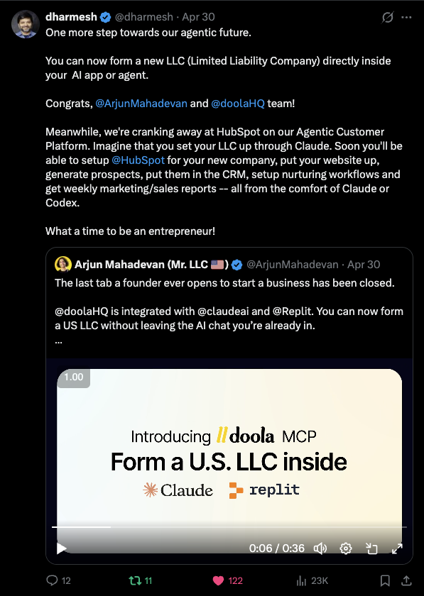 Arjun Mahadevan (Mr. LLC 🇺🇸) tweet media