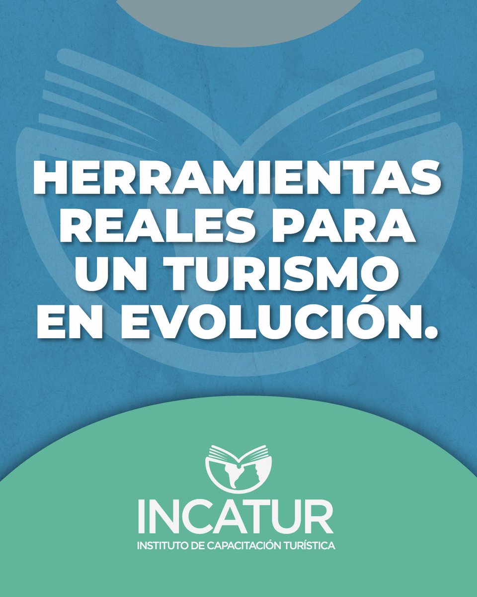 InCaTurARG's tweet photo. En INCATUR trabajamos para acercarte herramientas concretas que acompañen la evolución del turismo.

Capacitate, actualizate y seguí potenciando tu desarrollo profesional con propuestas pensadas para vos.

🔗 Conocé la oferta de cursos en https://t.co/wyidX7N53X https://t.co/2kywXcUaXY
