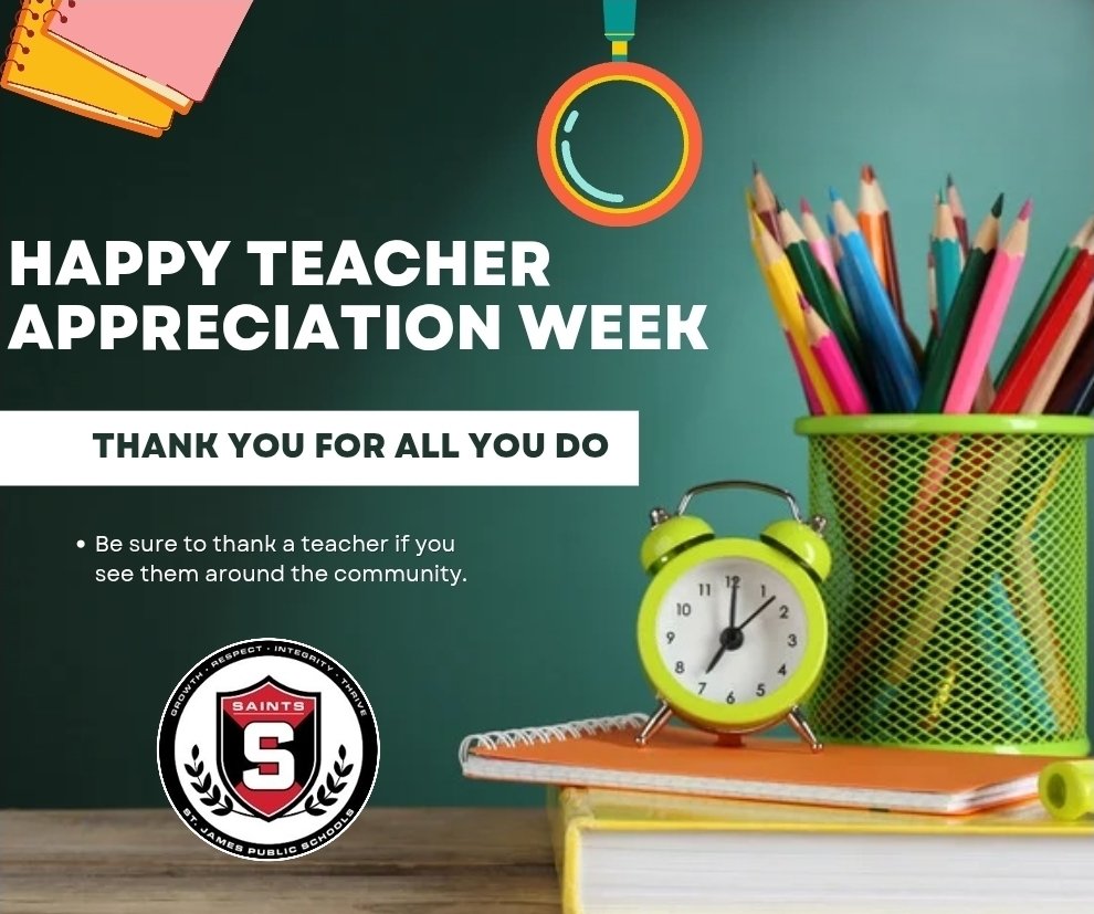 ISD840's tweet photo. Today kicks off National Teacher Appreciation Week! Thank you to our dedicated staff that support students and learning every day! #ThankATeacher https://t.co/kT79N5r3kV