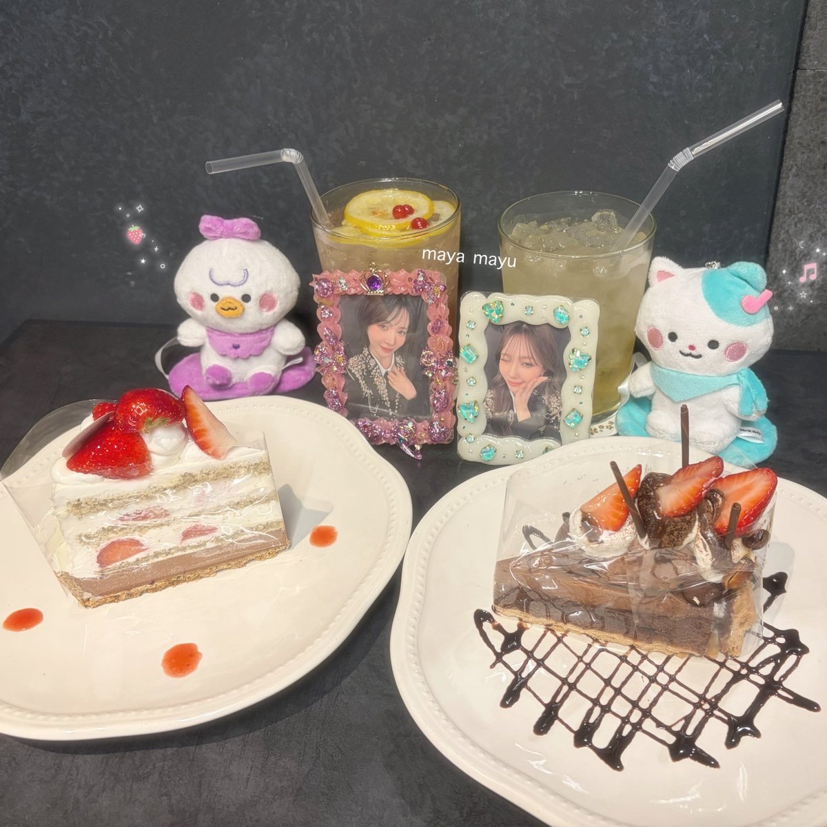 rii_myk's tweet photo. あんぴちゃんとマヤマユ㌠💜💚
1日とーっても楽しかった🫶🏻 
お誘いありがとっ！また遊ぼうね⟡.· https://t.co/5pZVShuMny