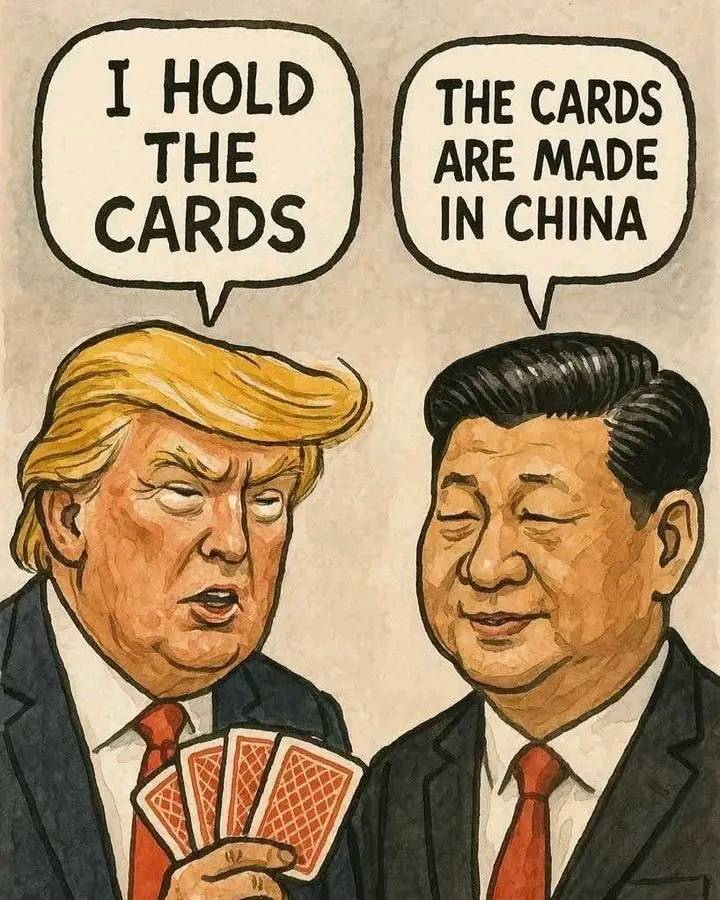 shen_shiwei's tweet photo. @WhiteHouse The Card Are "Made in China". https://t.co/uYXBT5Jcii
