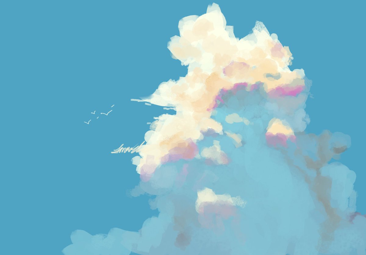 SnowElk_'s tweet image. Used all my brain cells last night so an old practice today🥹

#practice