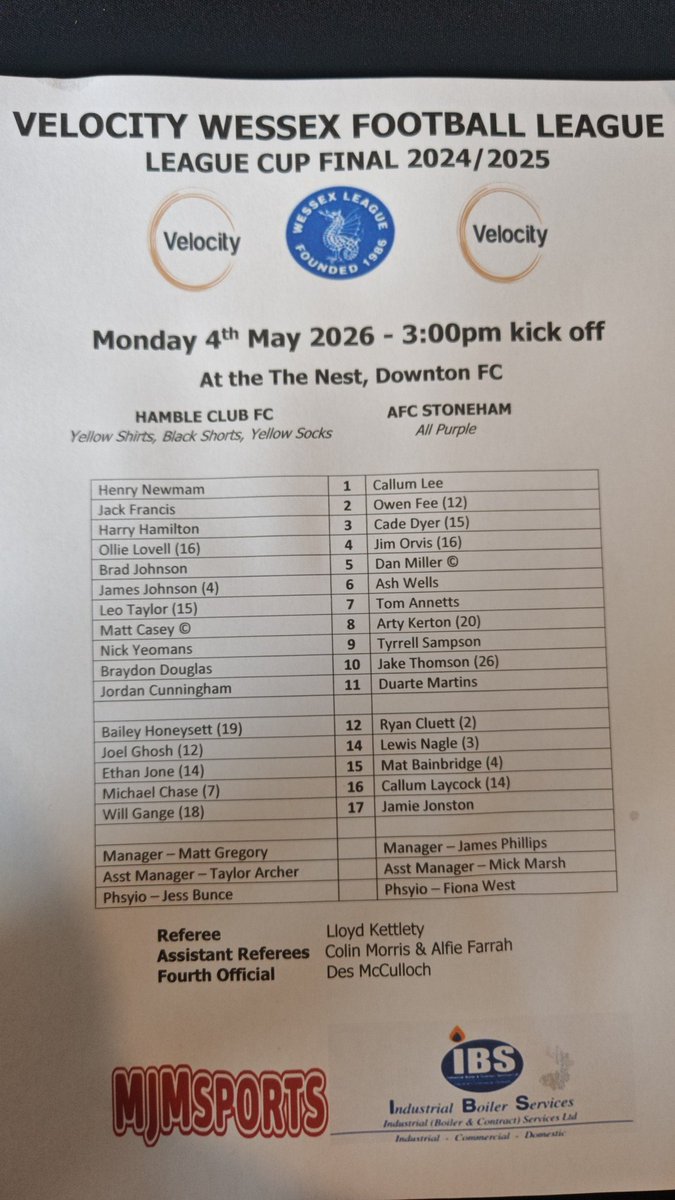 Hamble Club FC tweet media