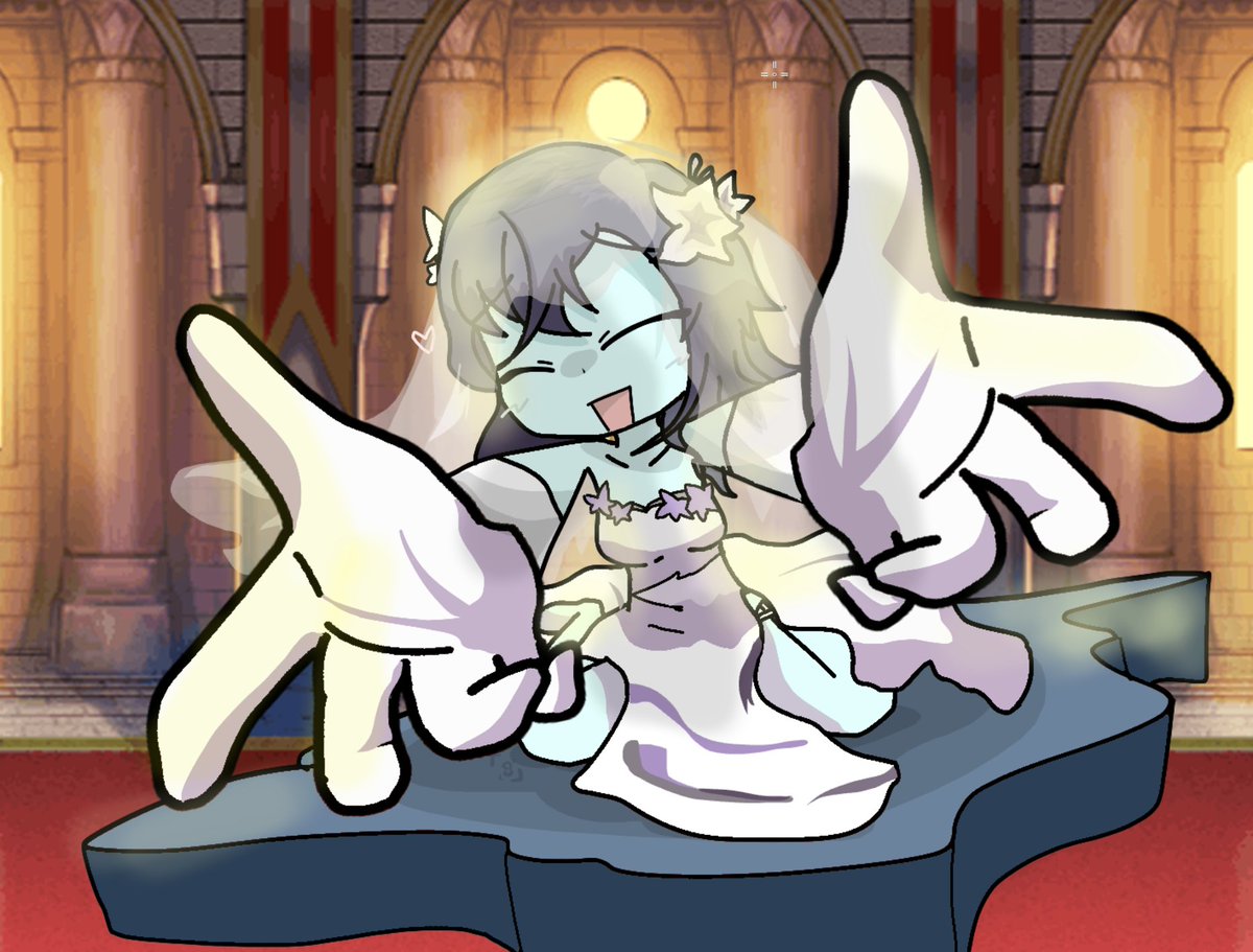 8venturesIsHere's tweet photo. Verbena The Bride! (Gift For @CodeyDimension) https://t.co/6e3NzgD9IU