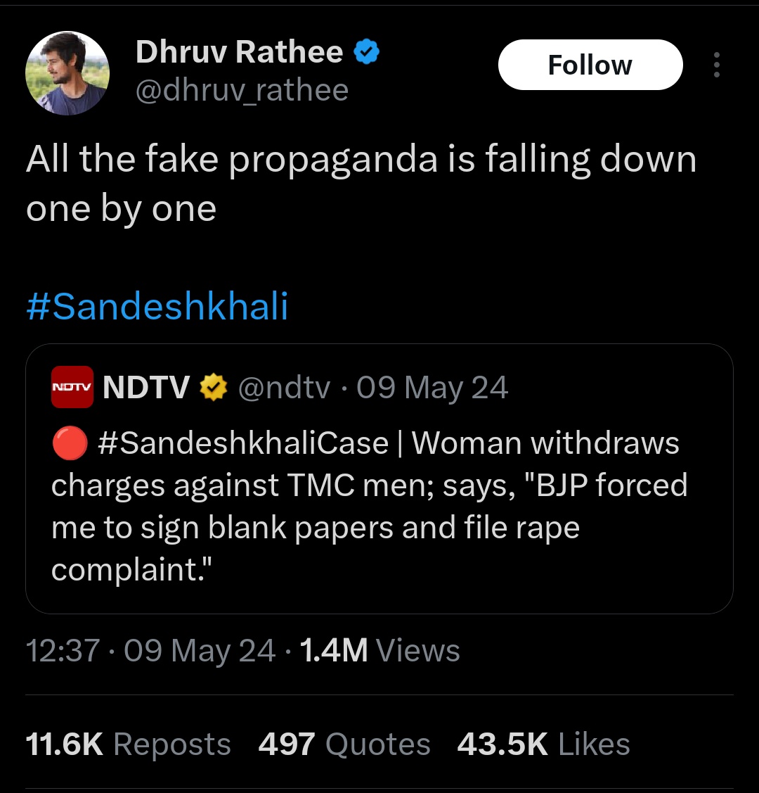 Hindutva Knight tweet media