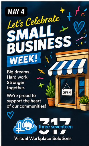 317virtual's tweet image. This week, we celebrate the backbone of our economy—small
businesses 💼

We’re proud to support companies that are building something bigger every day.

#SmallBusinessWeek #Entrepreneurship