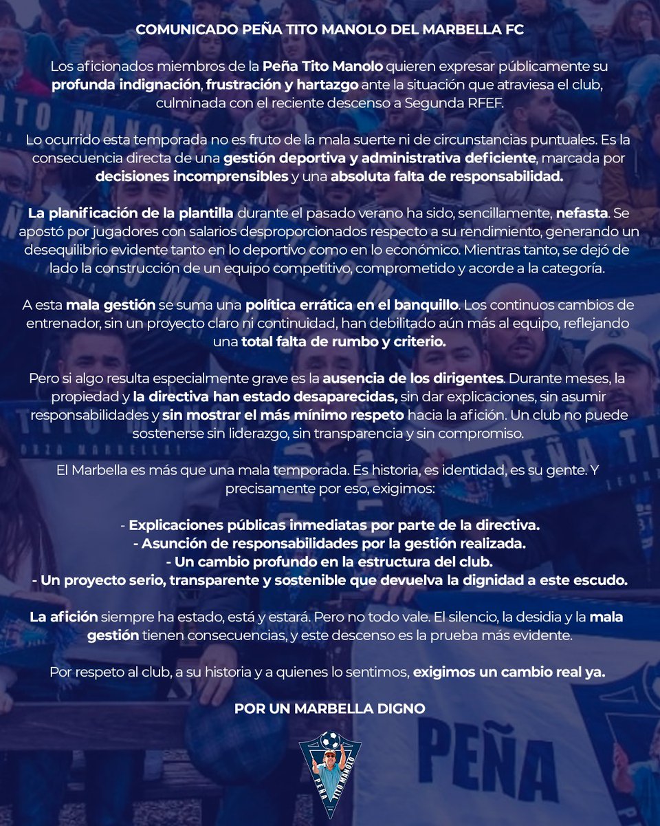 Peña Tito Manolo tweet media