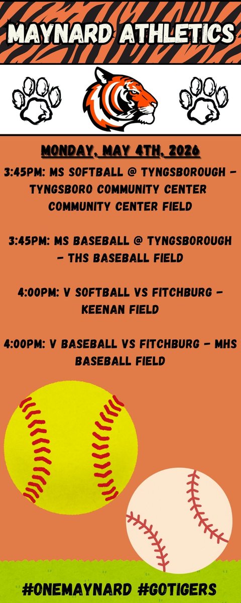 Maynard Athletic Department tweet media
