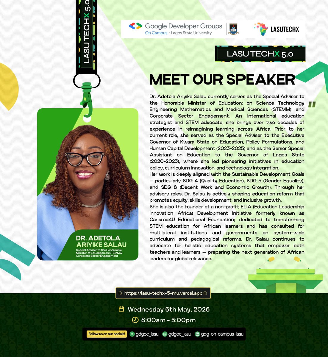 GDG on Campus LASU tweet media