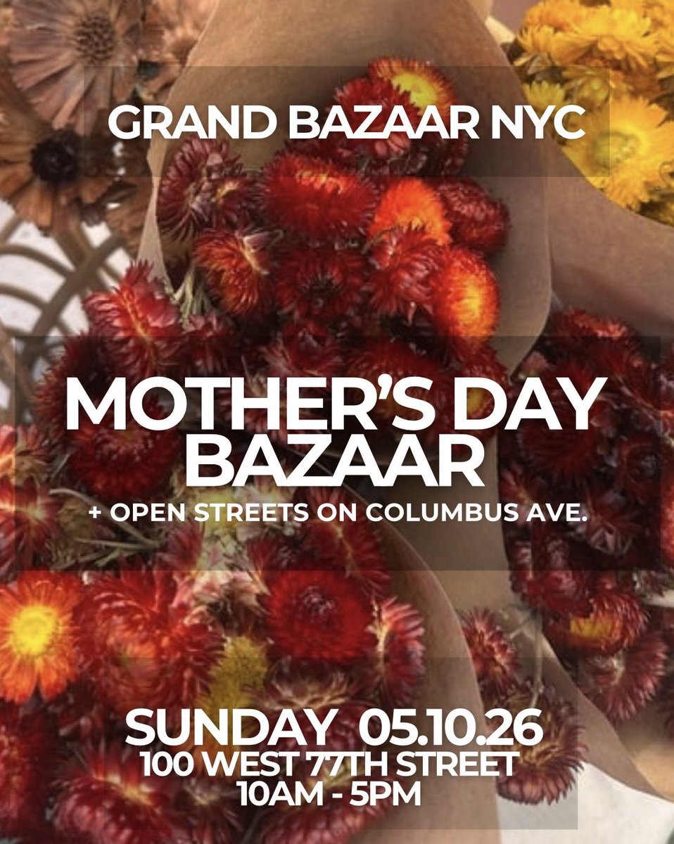 Grand Bazaar NYC tweet media