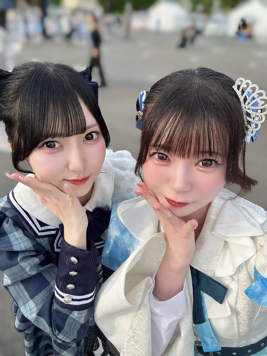 ハルニシオンさんの長浜瑠花さんとお写真撮っていただきました