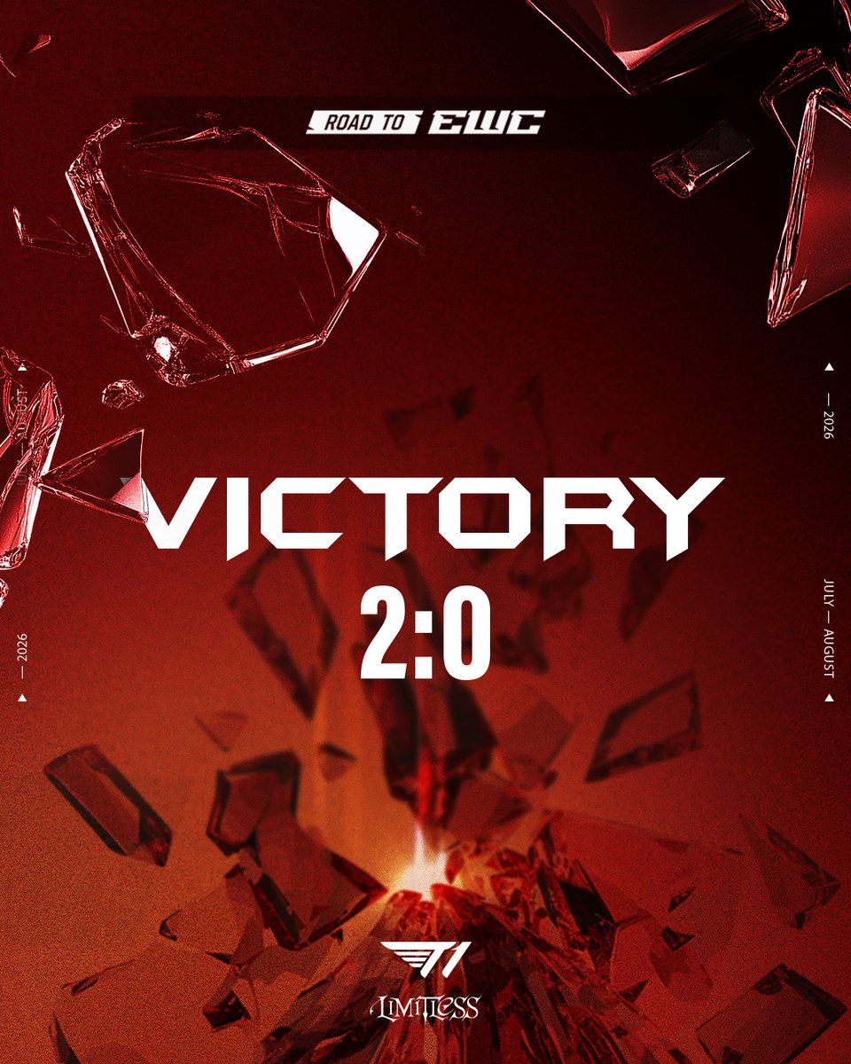 [Road to EWC vs BRO]

EWC를 위한 여정을 멈추지 않겠습니다.
Our road to EWC starts now. We will fight for every victory.

#TogetherAs1
