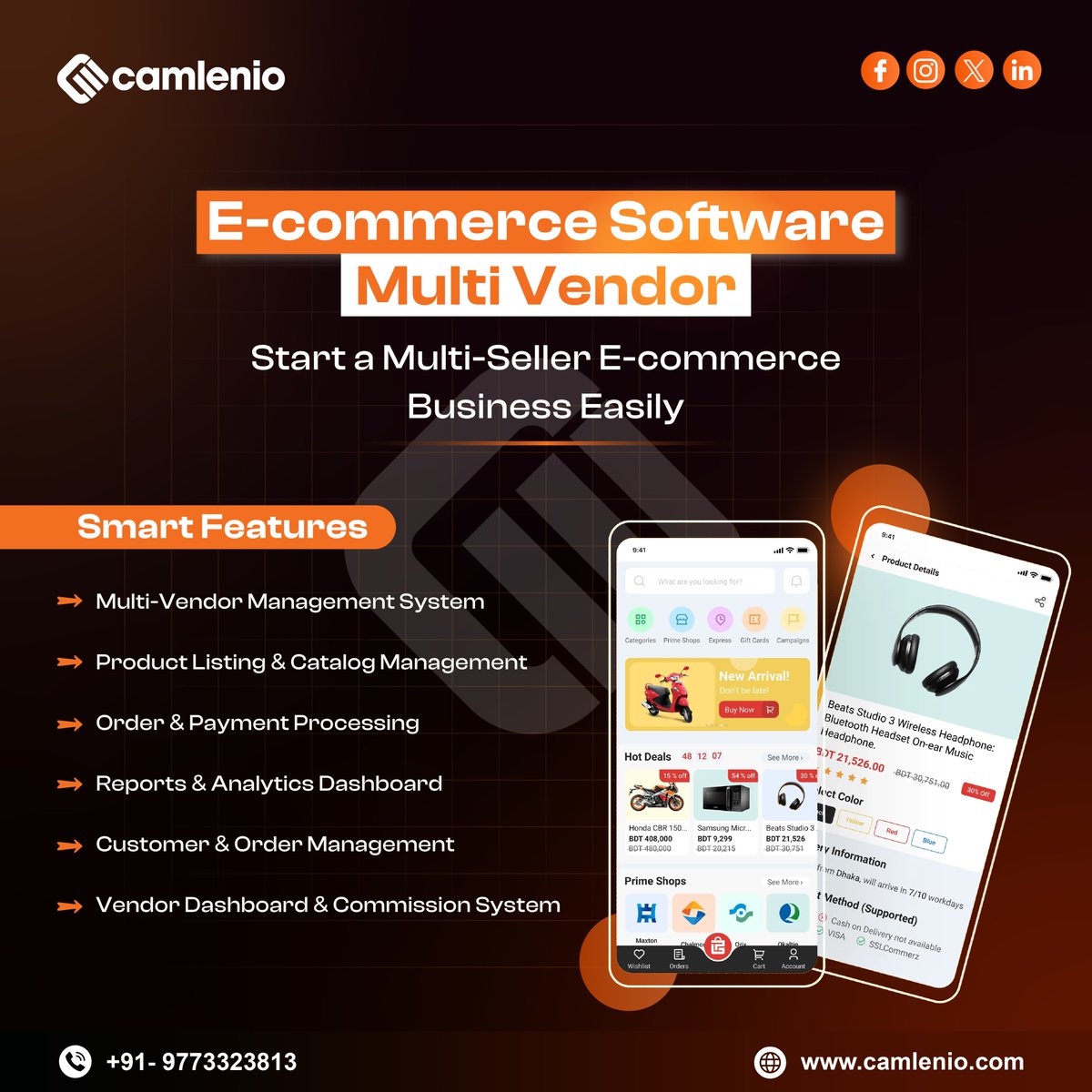 Camlenio Software tweet media