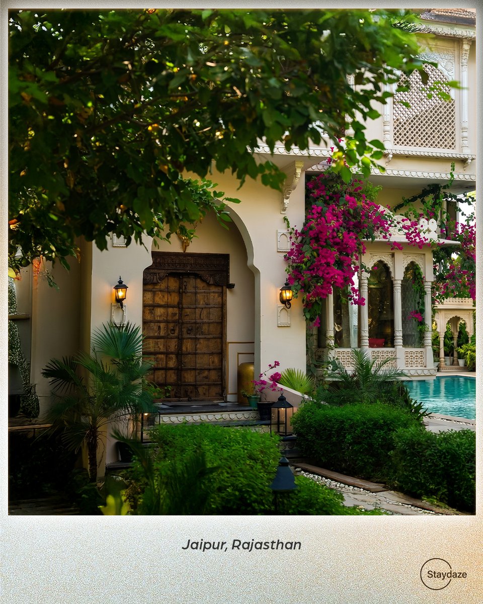 staydaze_com's tweet photo. Not every escape needs more, just the right place.
From heritage homes to secluded villas, discover stays across India where privacy, space, and design come together beautifully.
Explore them on Staydaze.
https://t.co/xiOTCCMIJv
#staydaze #luxurystaysindia #curatedstays https://t.co/JpofmctN1Q