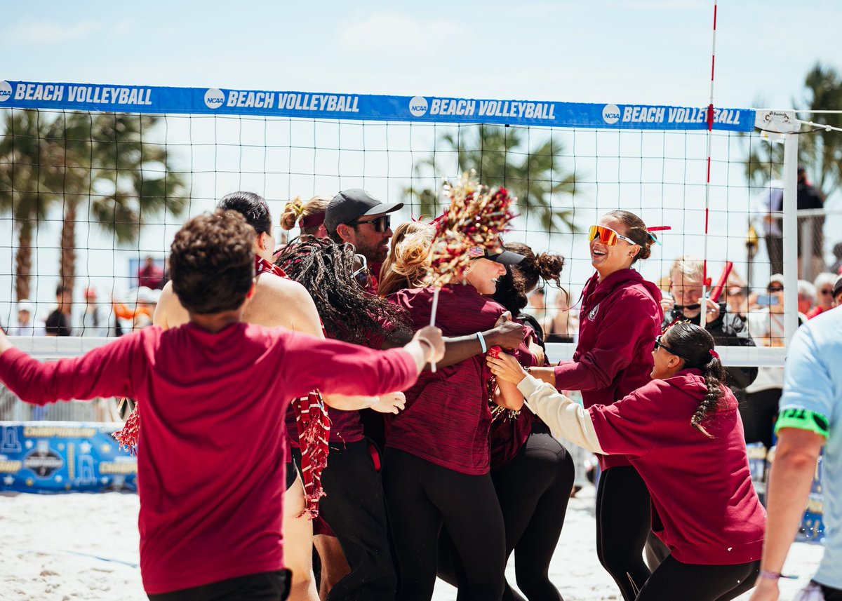 FSU Beach Volleyball tweet media
