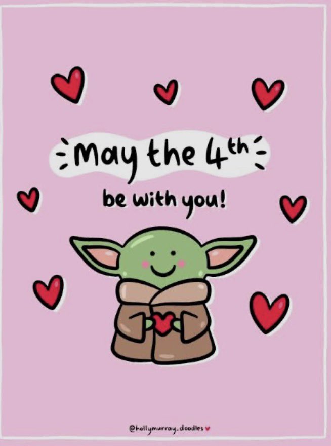 ChristinaStuwe's tweet photo. Happy Star Wars Day! May the 4th be with you! 😁❤️ https://t.co/f7d4W4nnsL
