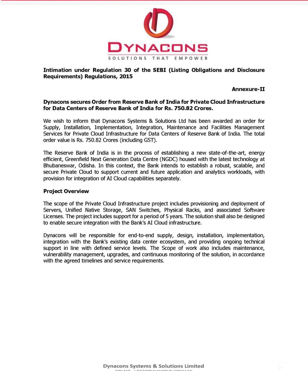MehulLaddad's tweet image. #dssl #dynacons

#datacenter