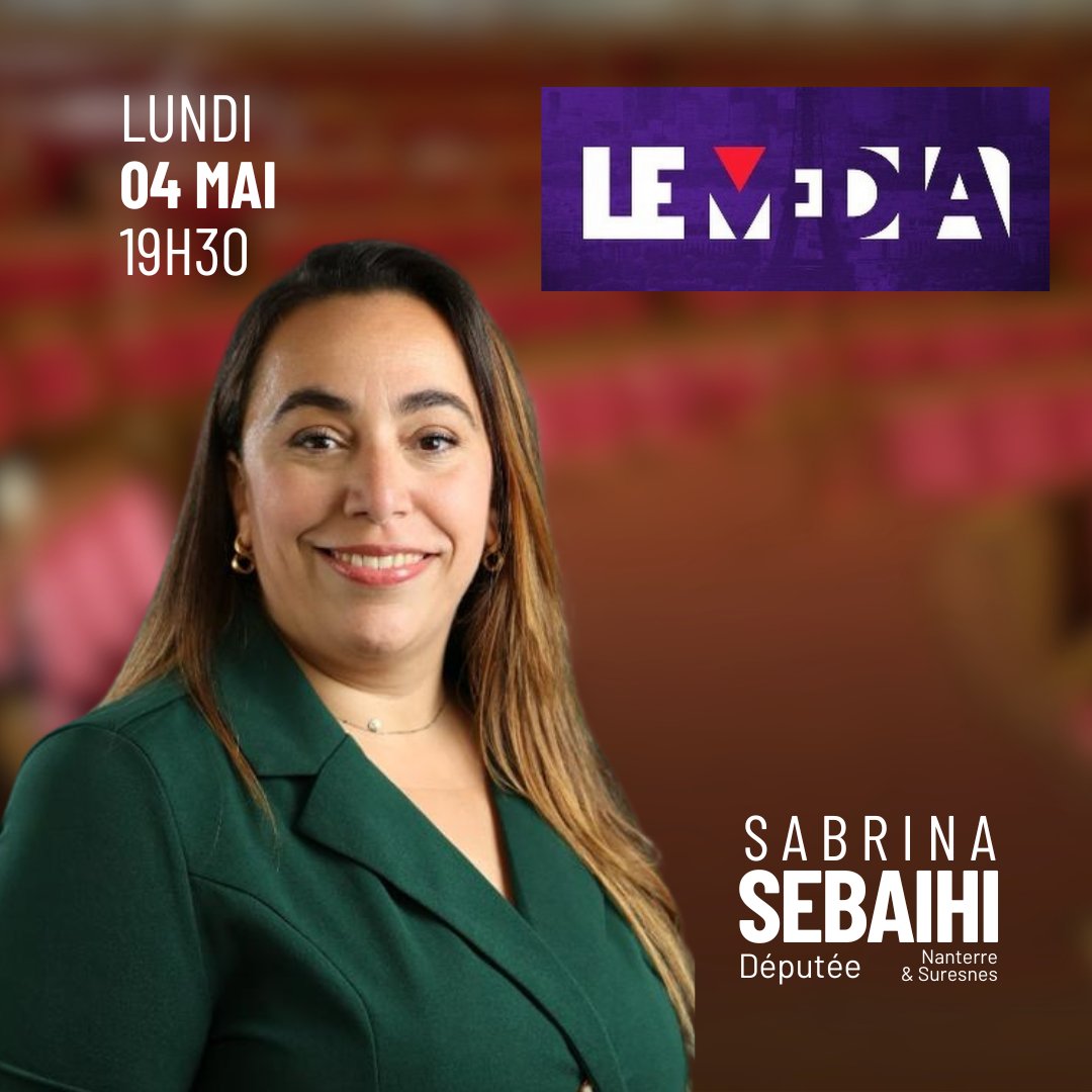 Sabrina Sebaihi tweet media