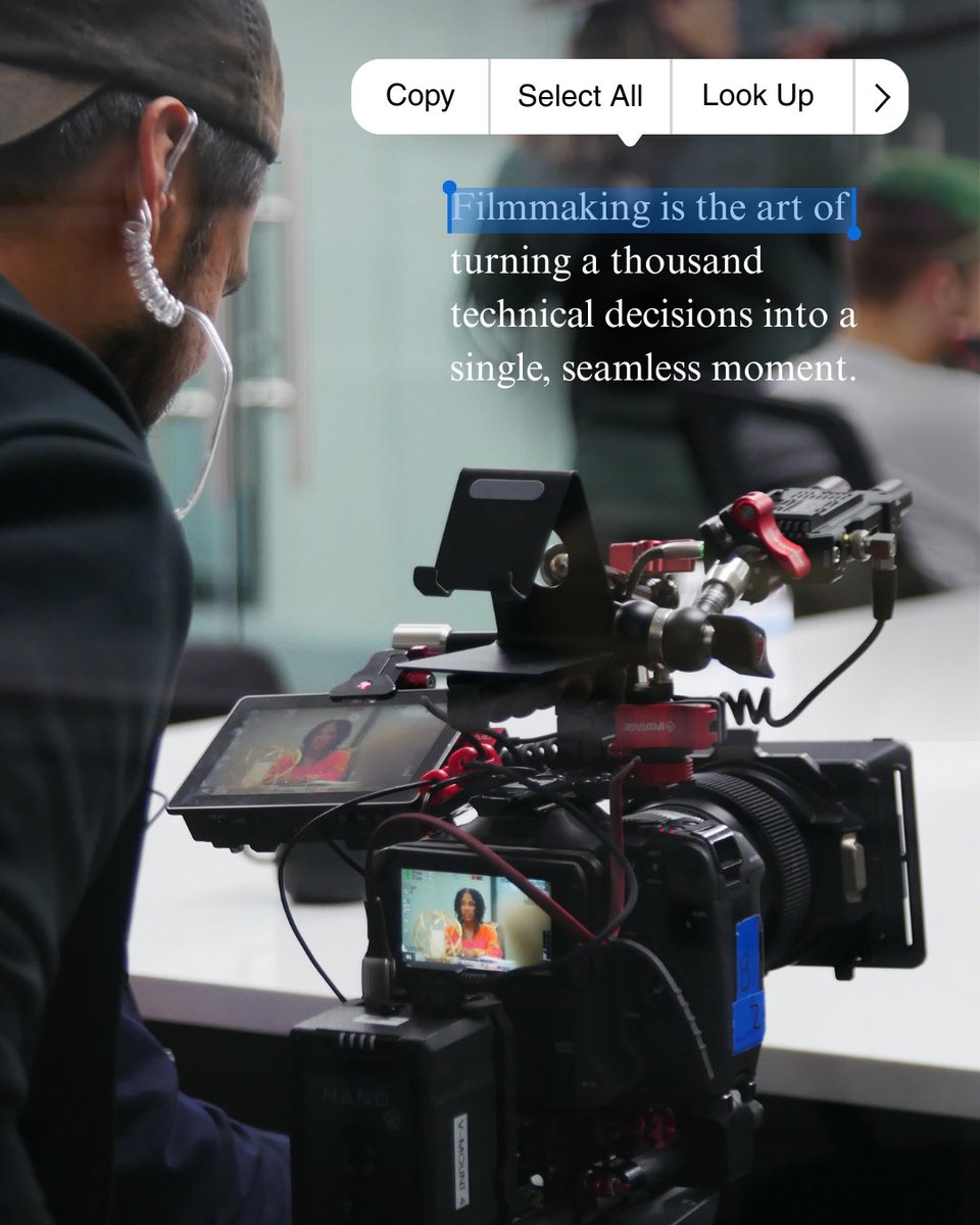 thealliancestu's tweet image. Beyond the viewfinder. 

The art is in the result; the work is in the architecture. Our role is to bridge the gap between technical complexity and final delivery, ensuring every asset is built to scale.

#alliancestudiosint #production #filmmaking #storytelling