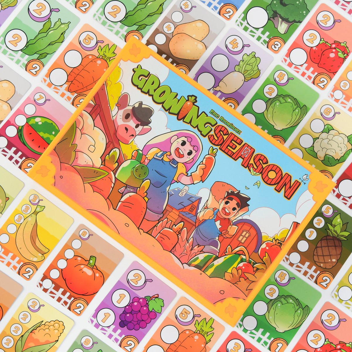 Me lo habéis pedido un montón y siempre he ido dando largas, pero ya está listo.

Si os quedasteis sin Growing Season acabamos de publicar campaña de Gamefound de la nueva edición, saldrá prontito ❤️

gamefound.com/en/projects/un…