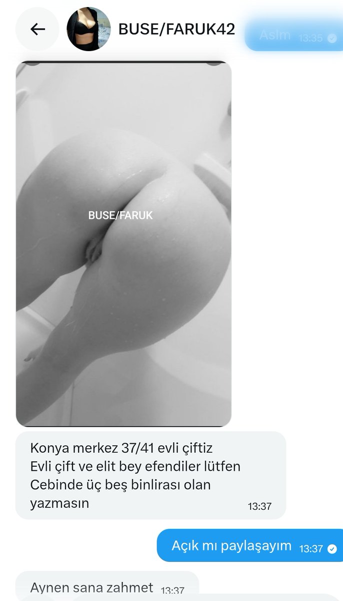 KONYA İTİRAF ET, GİZLİ PAYLAŞIM 💯💯 tweet media