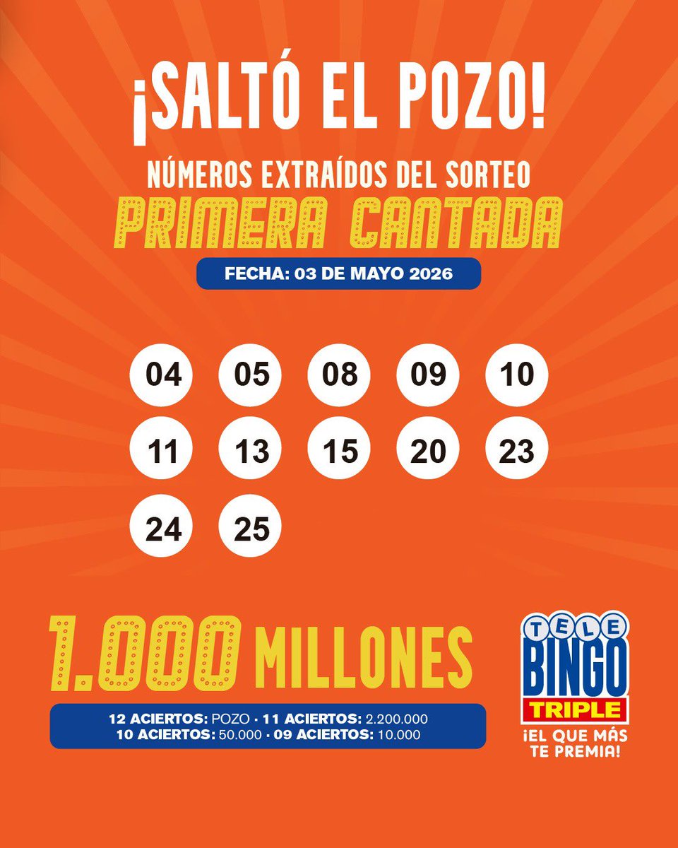 Telebingo Triple tweet media