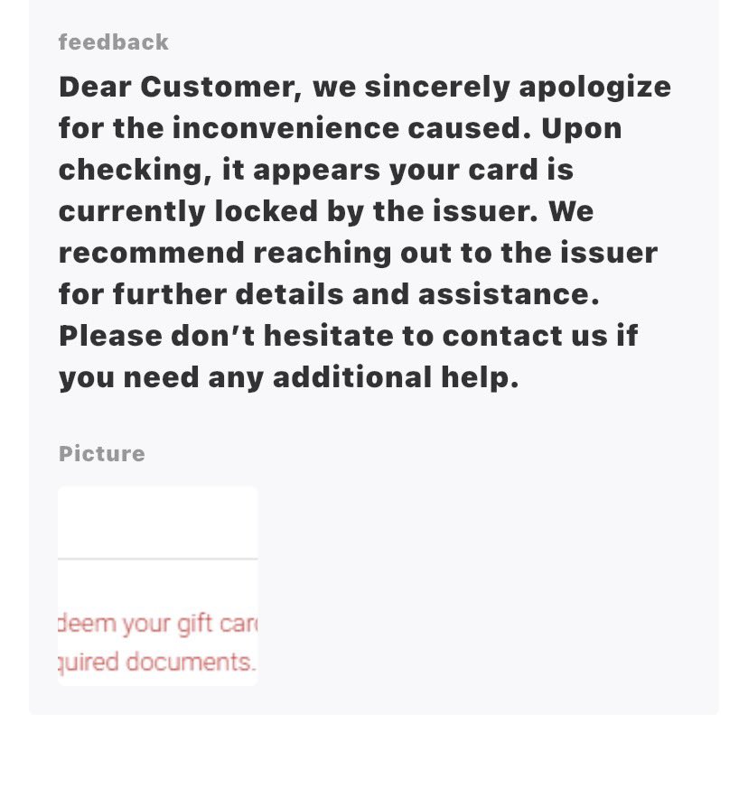 CJenny77111's tweet photo. @VivakardApp Please I need help I traded gift card 

How do I contact you guys directly https://t.co/uRLBY4rOm3