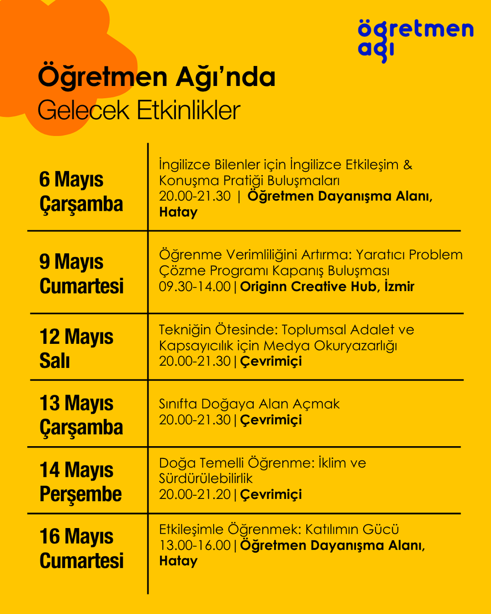 Öğretmen Ağı tweet media