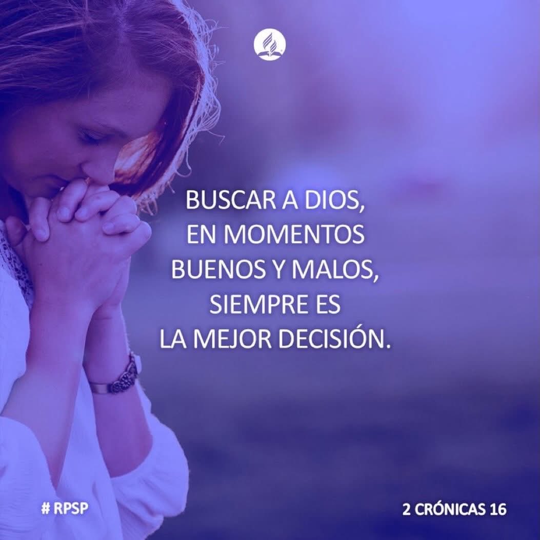 JuanJucomu84's tweet image. Busquemos a Jehová en todo momento (buenos momentos como en malos momentos) el siempre estará presto a ayudarnos. #rpsp #2Cronicas16
