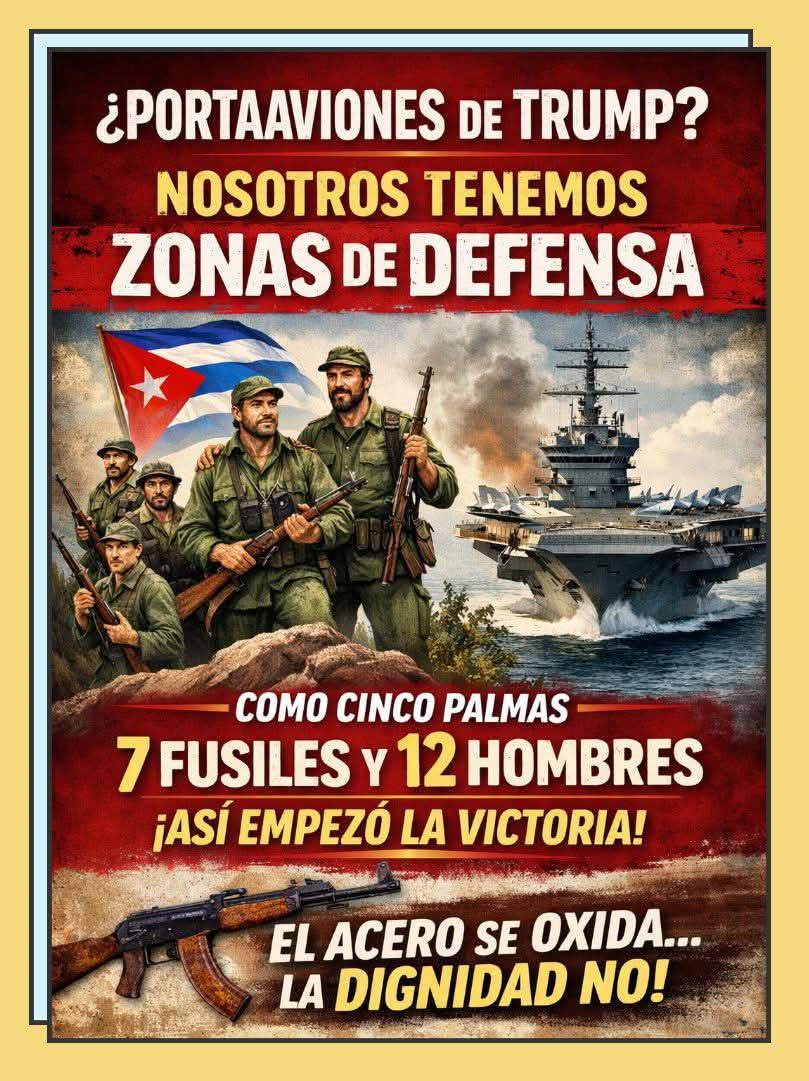 #CubaEstáFirme No renunciamos a nuestros principios.
#EducaciónCaimanera