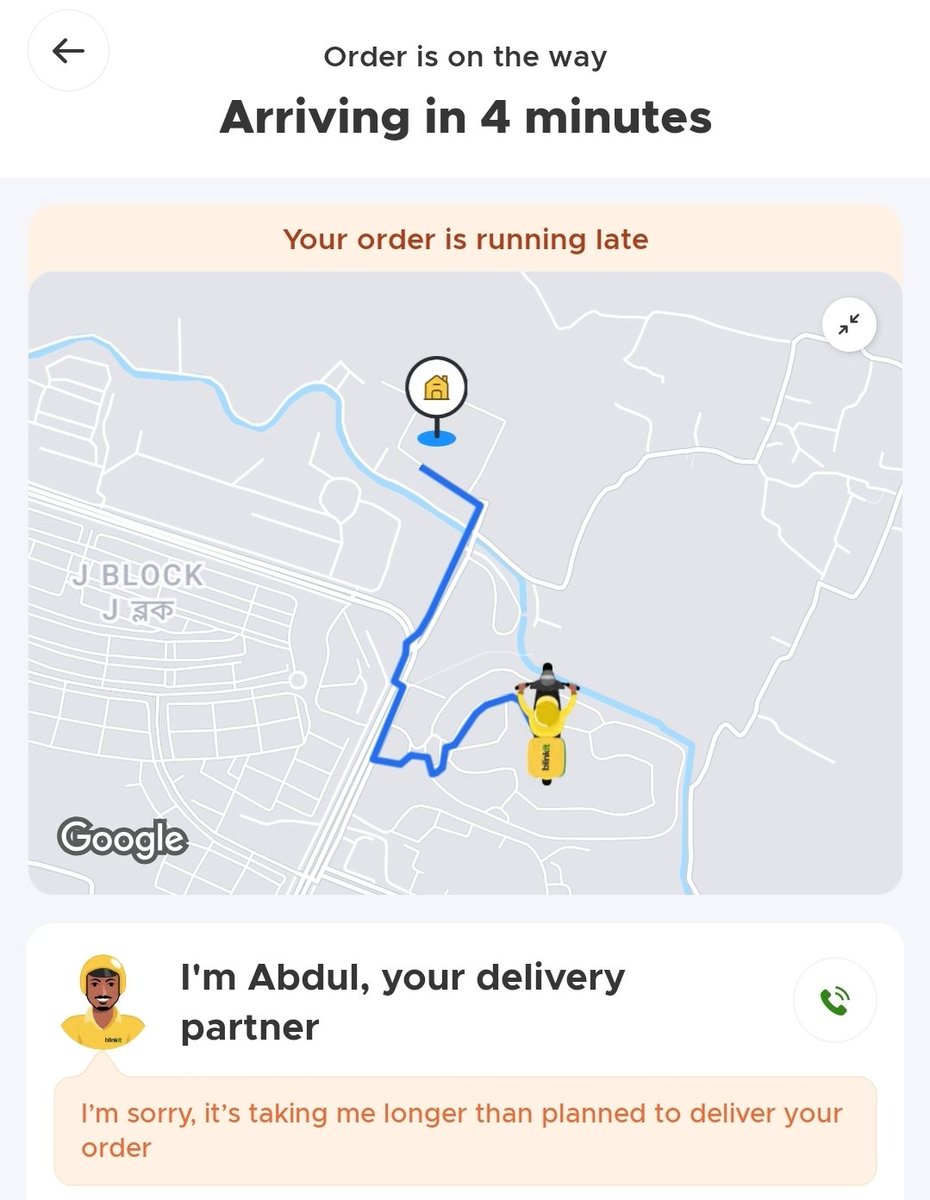 doc_chatterji's tweet photo. @letsblinkit the dark patterns are so prominent in blinking that it is unbelievable...you don't get delivered in time but you can't cancel your order! Fantastic!!! https://t.co/XDkzNAPiKl