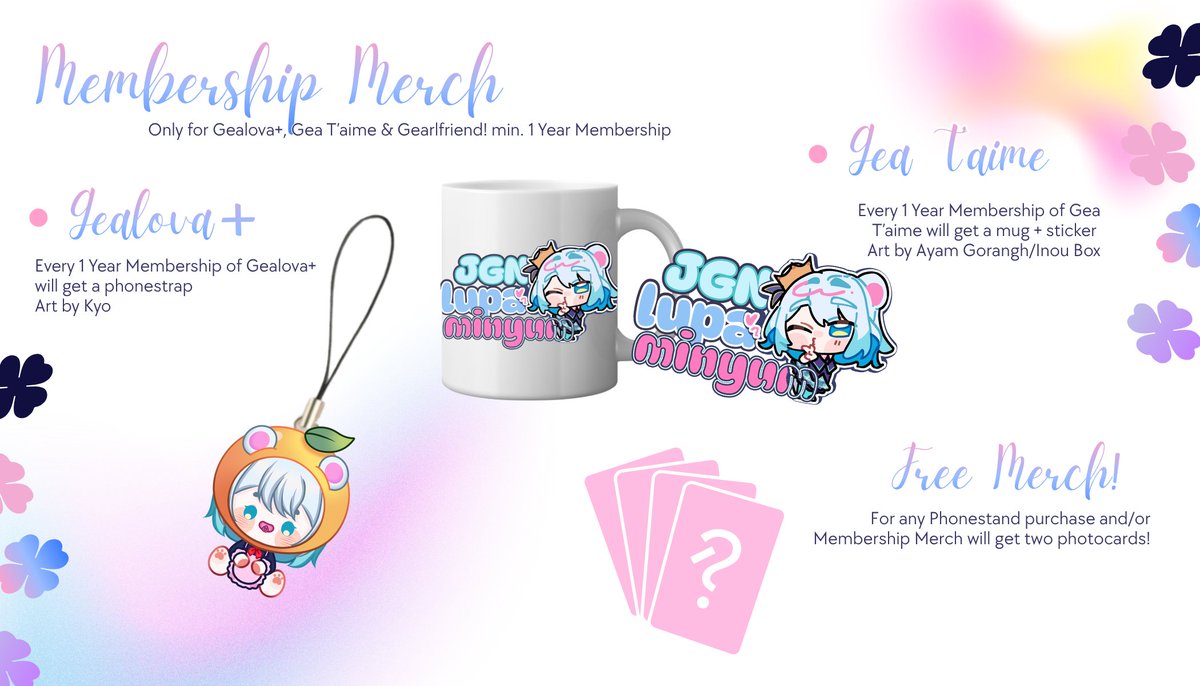✿ .•° Wintergea's Farewell Merchendise °•.✿
thank you for understanding me

A Phonestand with Special Farewell Art
Membership only Merch

#Vtuber #VtuberID