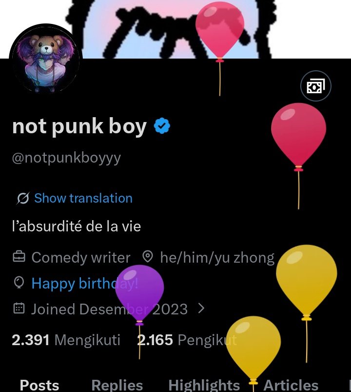 not punk boy tweet media