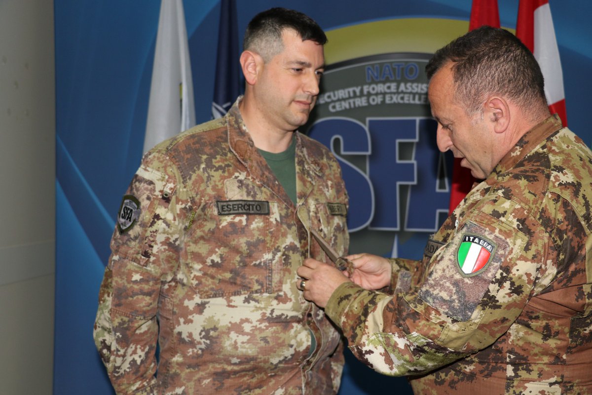 NATOSFACOE's tweet photo. #NSFACOE celebrated a rank promotion and awards ceremony, recognizing the outstanding achievements of its personnel
Congratulations to all those promoted and awarded for their continued contributions to our mission!
#NATO #WeAreNATO #StrongerTogether https://t.co/BWTQdsLP1W