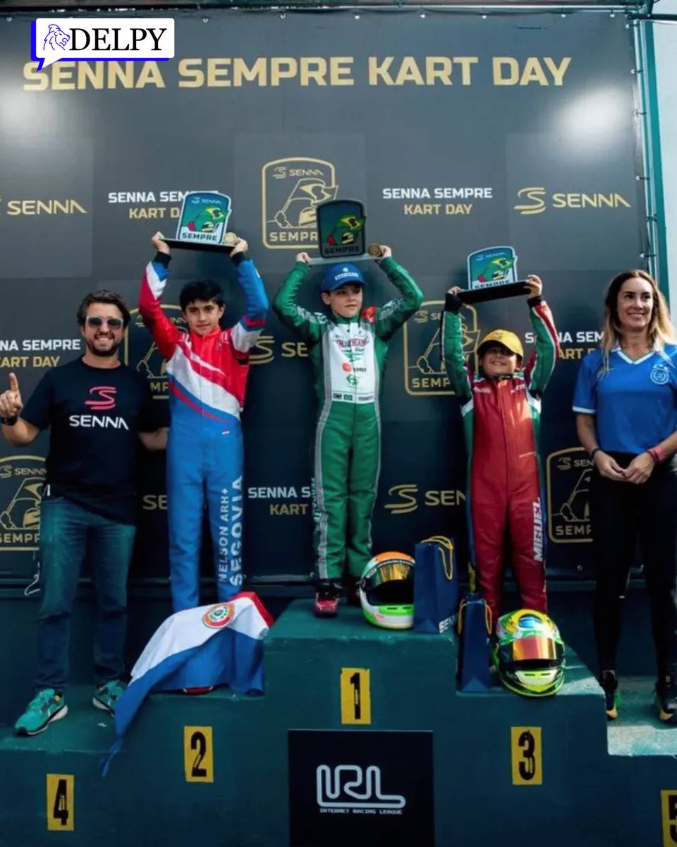 delpynews's tweet photo. ▶️ ¡TALENTO GUARANÍ! | 👏🏻

El joven piloto Nelson Segovia tuvo una destacada participación en el primer Senna Kart Day, organizado por la Fundación Ayrton Senna. 🏎‍🟀🇵🇾

El paraguayo fue uno de los 10 invitados para una jornada en la que compartió con pilotos de alto nivel. 😎

Con Royal Seguros te contámos que Nelson alcanzó el podio con un brillante segundo lugar en este homenaje al legendario Ayrton Senna. 🙌🏻