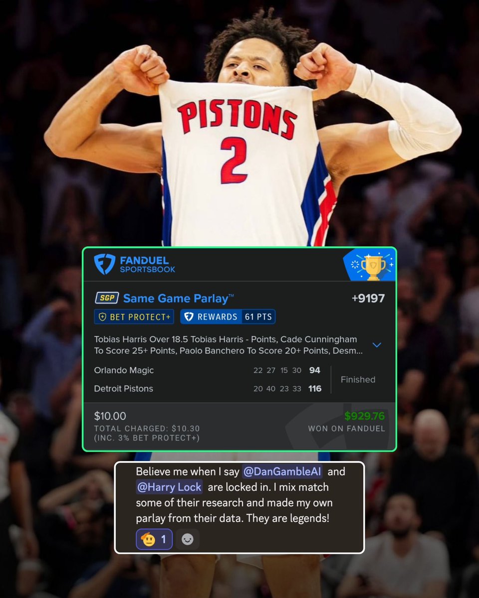 Dan’s AI Sports Picks tweet media