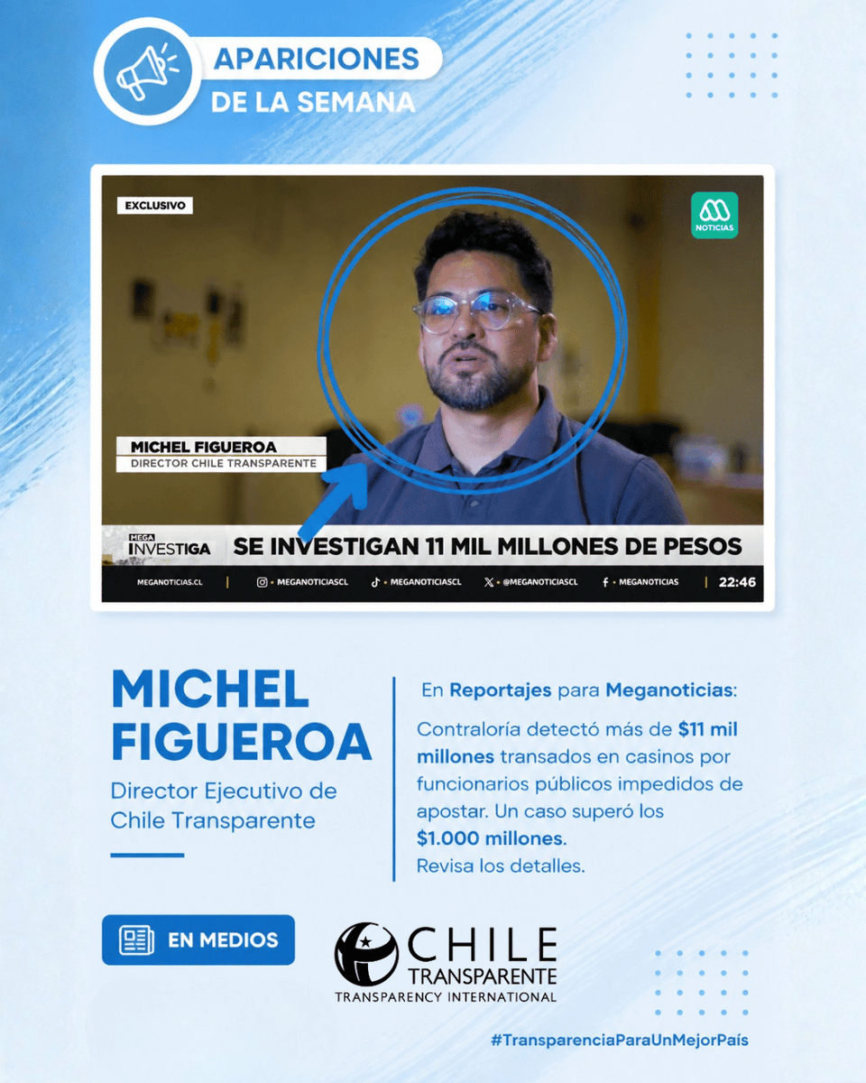 Chile Transparente tweet media