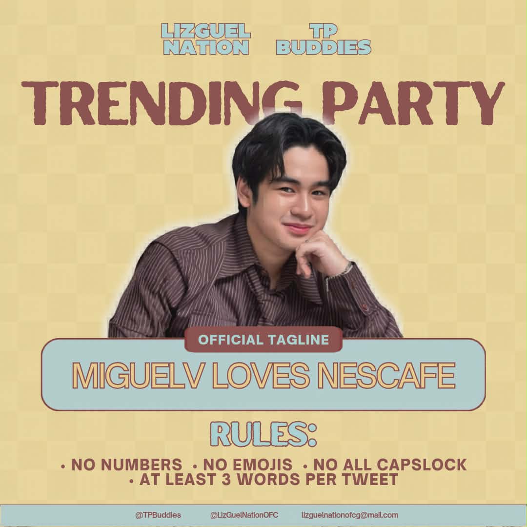 LIZGUEL NATION TP BUDDIES tweet media