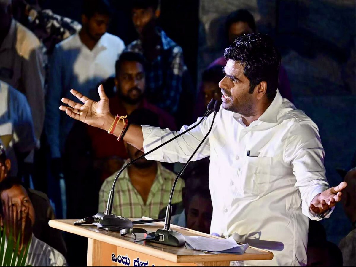 MohanKumarL11's tweet photo. On #TNElections2026 :- 

Missed Opportunity for the BJP in TN

The space left by J. Jayalalithaa and M. Karunanidhi was always up for grabs.  

@actorvijay seems to have read d moment better than @BJP4TamilNadu — especially with @annamalai_k limited to the sidelines.

#TNPolitics https://t.co/BAJ5N8VAtj