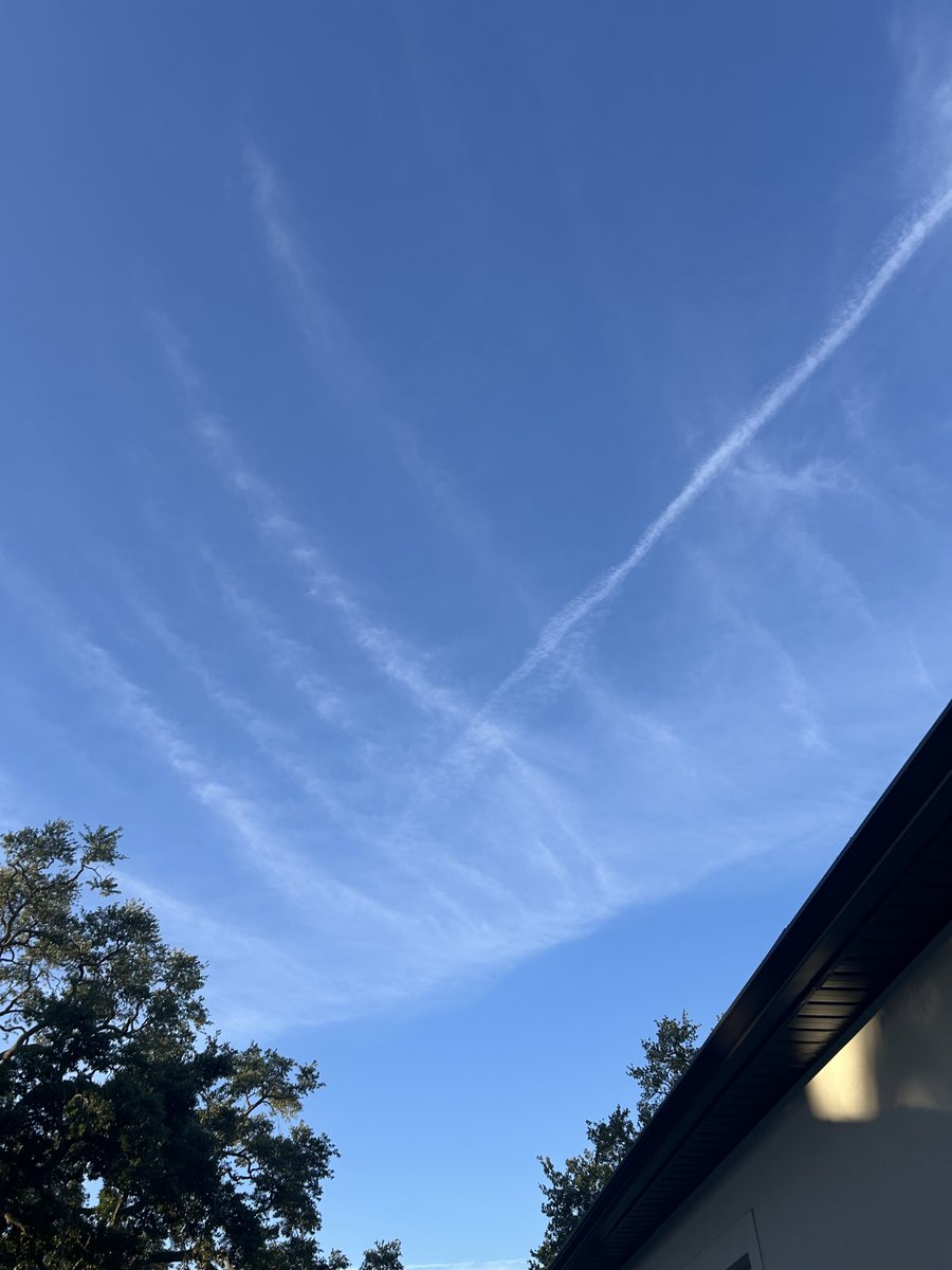 RebMas13's tweet photo. @pidioiscariota @nogps1 I noticed in Nov. the skies being sprayed like crazy in Italy when driving from Rome to Assisi. Then of course some rain and overcast weather in Assisi. That’s when I realized this must be global (from Florida)…so sad https://t.co/KfVVoaAkk2