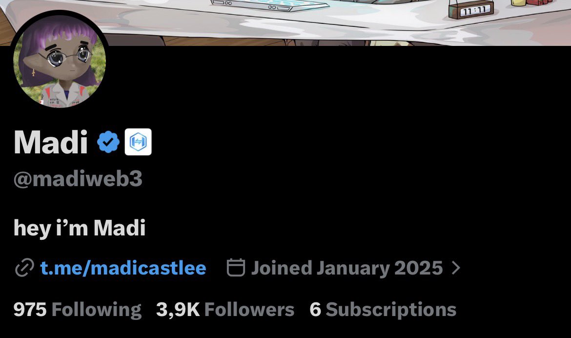 Madi tweet media